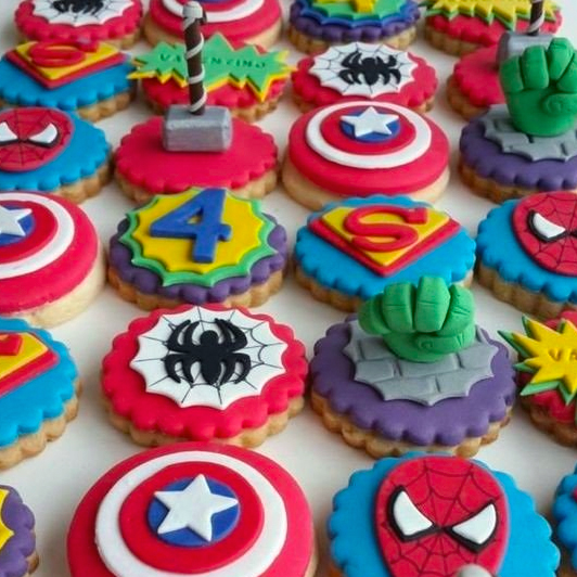 Superhero theme Cookies