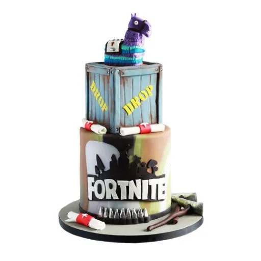 Box Fortnite Cake