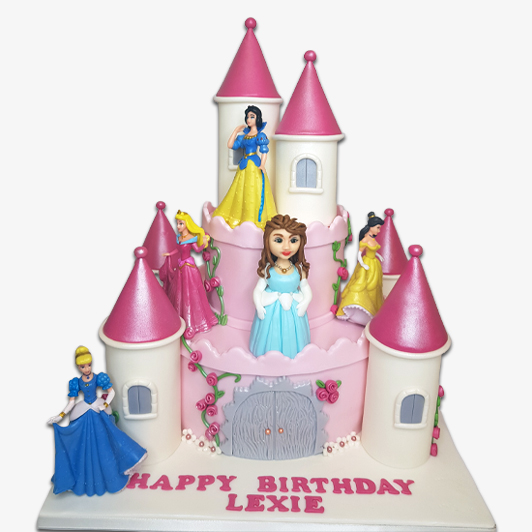 Princess Castle Cake Stock Photos - Free & Royalty-Free Stock Photos from  Dreamstime