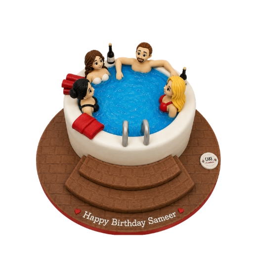Hot Spa Cake