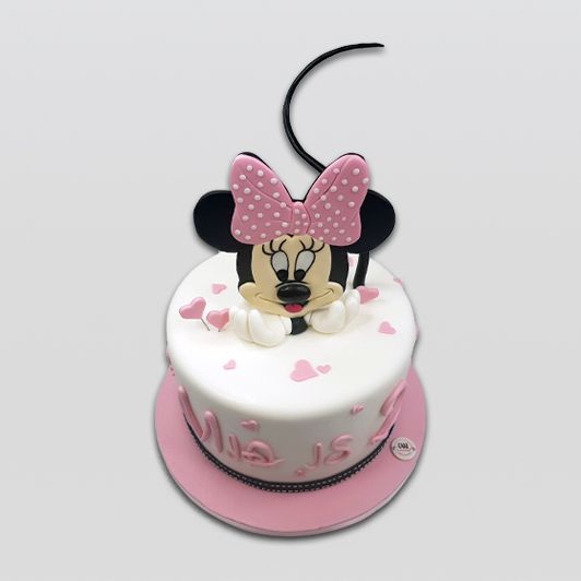 Minnie Mouse Giant Cupcake and Cakepops - Decorated Cake - CakesDecor