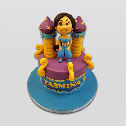Princess Jasmine Birthday Cake