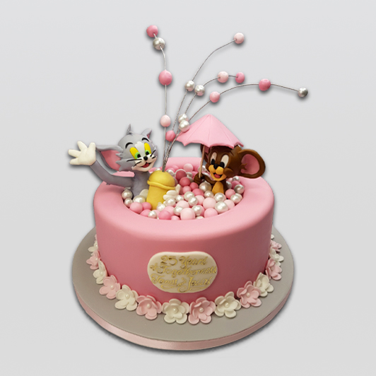Tom and Jerry birthday Cake