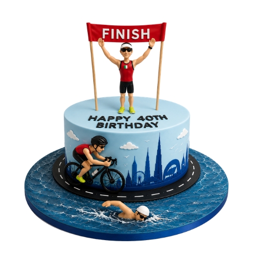 Triathlon Cake