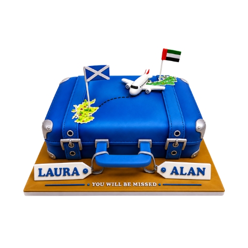 Travelling Suitcase Cake