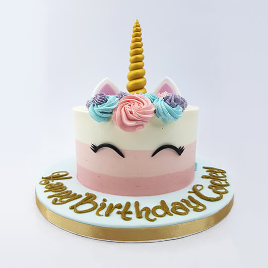 Pink and Purple Unicorn Ombre Buttercream Speciality Cake – Cake Creations  by Kate™