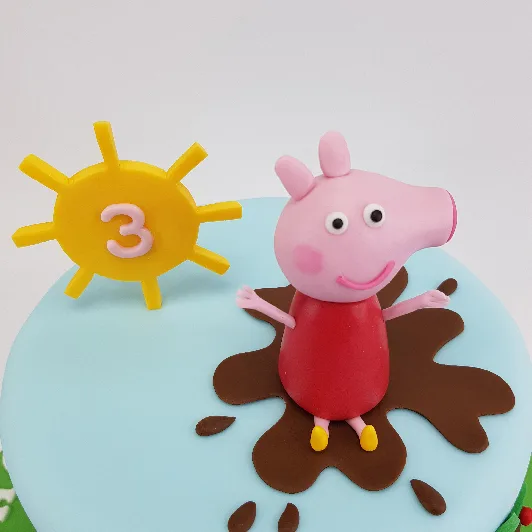 Peppa Pig Under The Sun Cake - Image 2