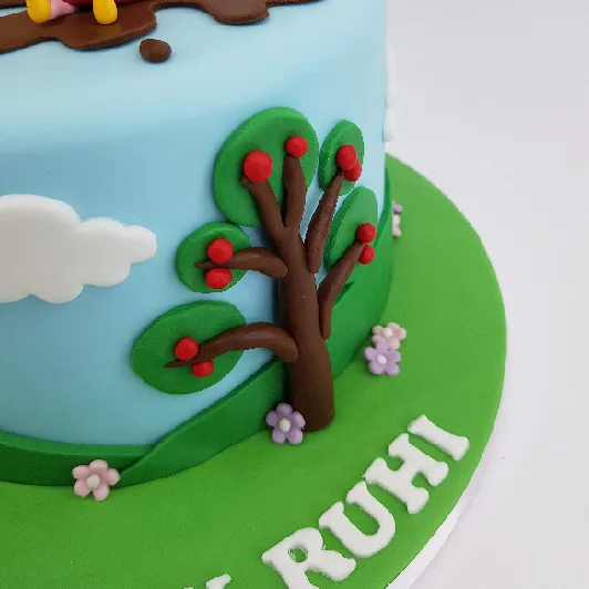 Peppa Pig Under The Sun Cake - Image 3