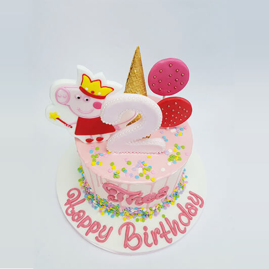 Peppa Pig cakes for kids' birthday | Gurgaon Bakers