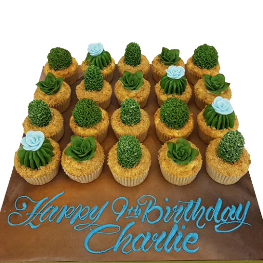 Cactus Cupcakes