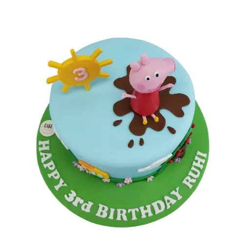 Peppa Pig Under The Sun Cake - Image 4