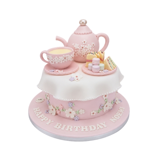 Tea Pot Cake | Tea Party Cake