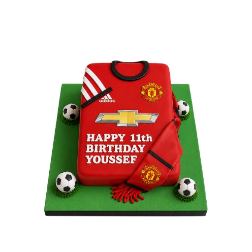 Manchester United Uniform Cake