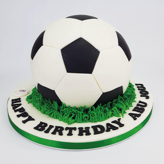 Soccer Ball Cake Tutorial