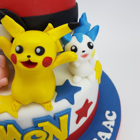 Pokemon Cake Decoration Tools Pikachu Happy Birthday Cake Topper Birthday  Party Support Anime Cartoon Decor Baking Supplies - AliExpress
