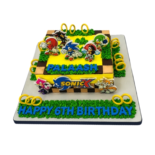 Sonic the Hedgehog Cake