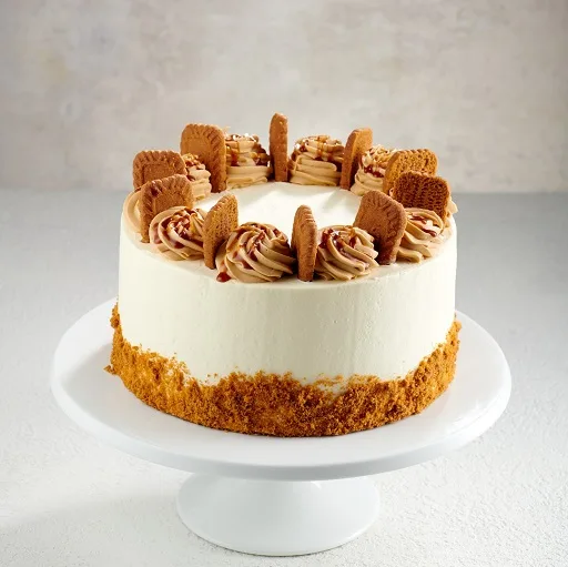 Lotus Caramel Cake