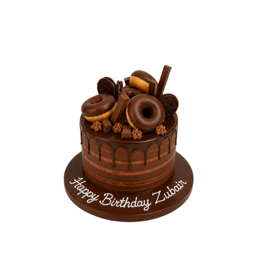 Chocolate Donut Cake