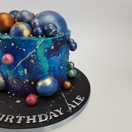 Solar System cake pops - Three Sweeties