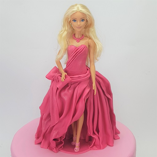 Easy Hula Girl Doll Cake for Luau Birthday – MagpieTayleetot