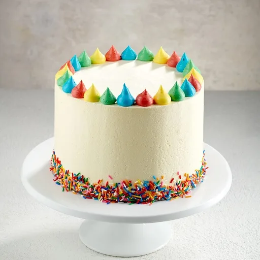 Rainbow Surprise Birthday Cake
