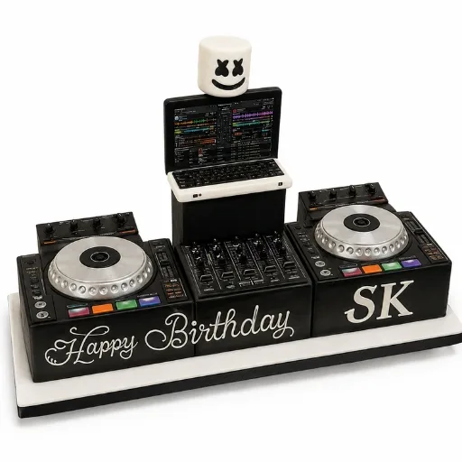 DJ Table Cake