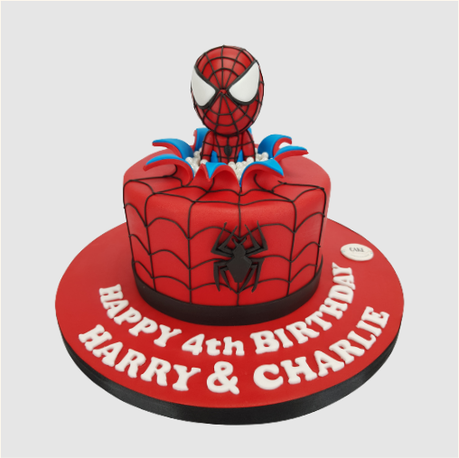 2D Spiderman - Decorated Cake by CAKITECTURE - CakesDecor