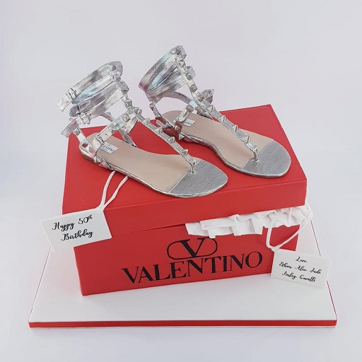 Valentino Roman Stud Sandals cake