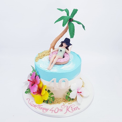 Amazon.com: KAPOKKU Pool Party Double Sided Cake Topper Hello Summer Themed  for Beach Pool Barbecue Birthday Party Decorations Company Events  Retirement Graduation Baby Shower Party Supplies : Toys & Games