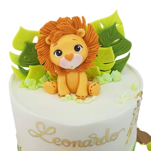 Cute Jungle Animal Cake - Image 2
