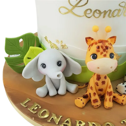 Cute Jungle Animal Cake - Image 3