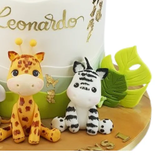 Cute Jungle Animal Cake - Image 4