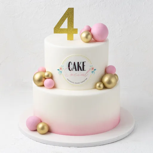 Corporate Anniversary Cake