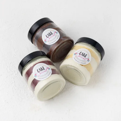 Cake in a Jar For Corporate Events
