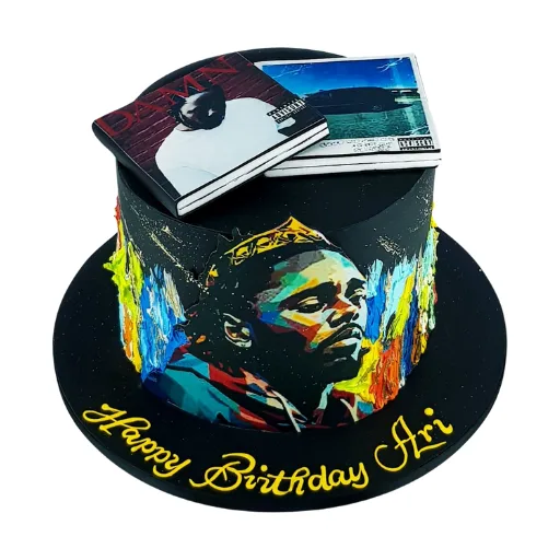 Kendrick Lamar Rapper Cake - Image 2