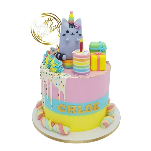 Pusheen Birthday Cake - Image 2