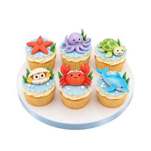 Under the Sea Cupcakes