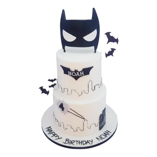 2 Tier Batman Gotham City Cake - Image 2
