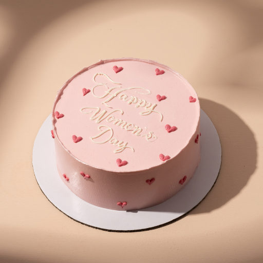 Women’s Day Hearts Cake