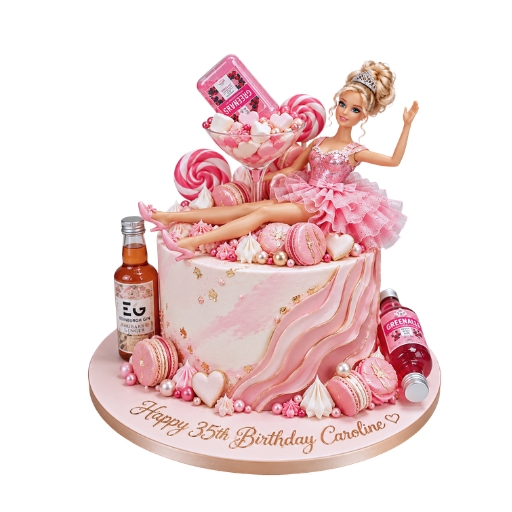 Barbie Birthday Party Cake