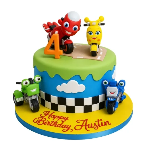 3D Ricky Zoom Cake