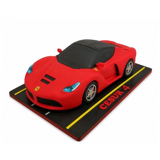 Ferrari Car Cake