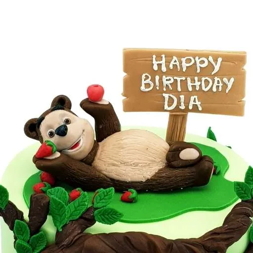 Masha and the Bear House Cake - Image 3