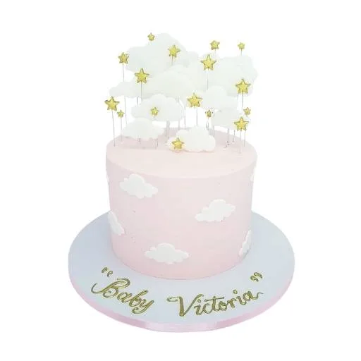 Stars and Cloud Cake