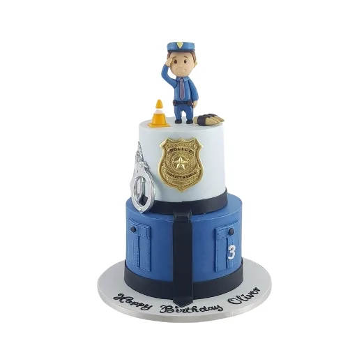 Police Officer Birthday Cake