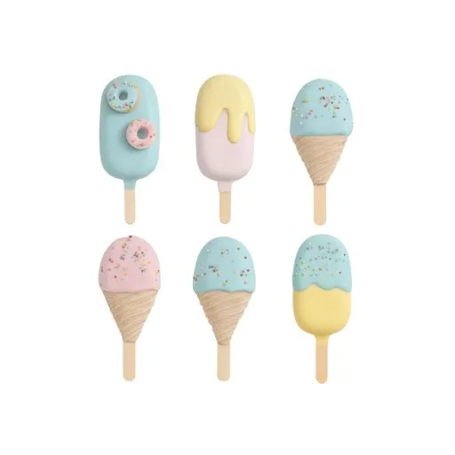 Ice Cream Themed Cakesicles